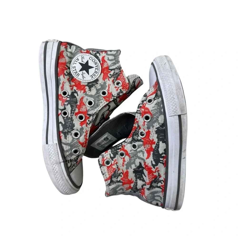 Converse Chuck Taylor All Star High Tops Dinosaurs Kids Dinoverse‎ T Rex Size 12